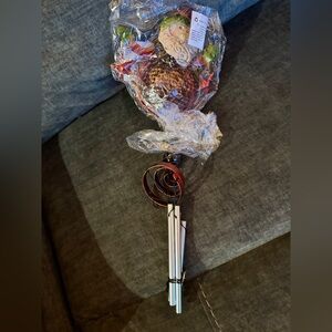Santa Christmas wind chimes
